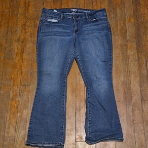 Denizen from Levi's Blue Boot Cut Jeans Classic Style